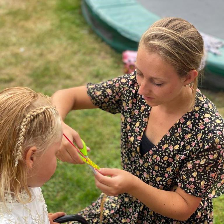 haarveertje laten zettten