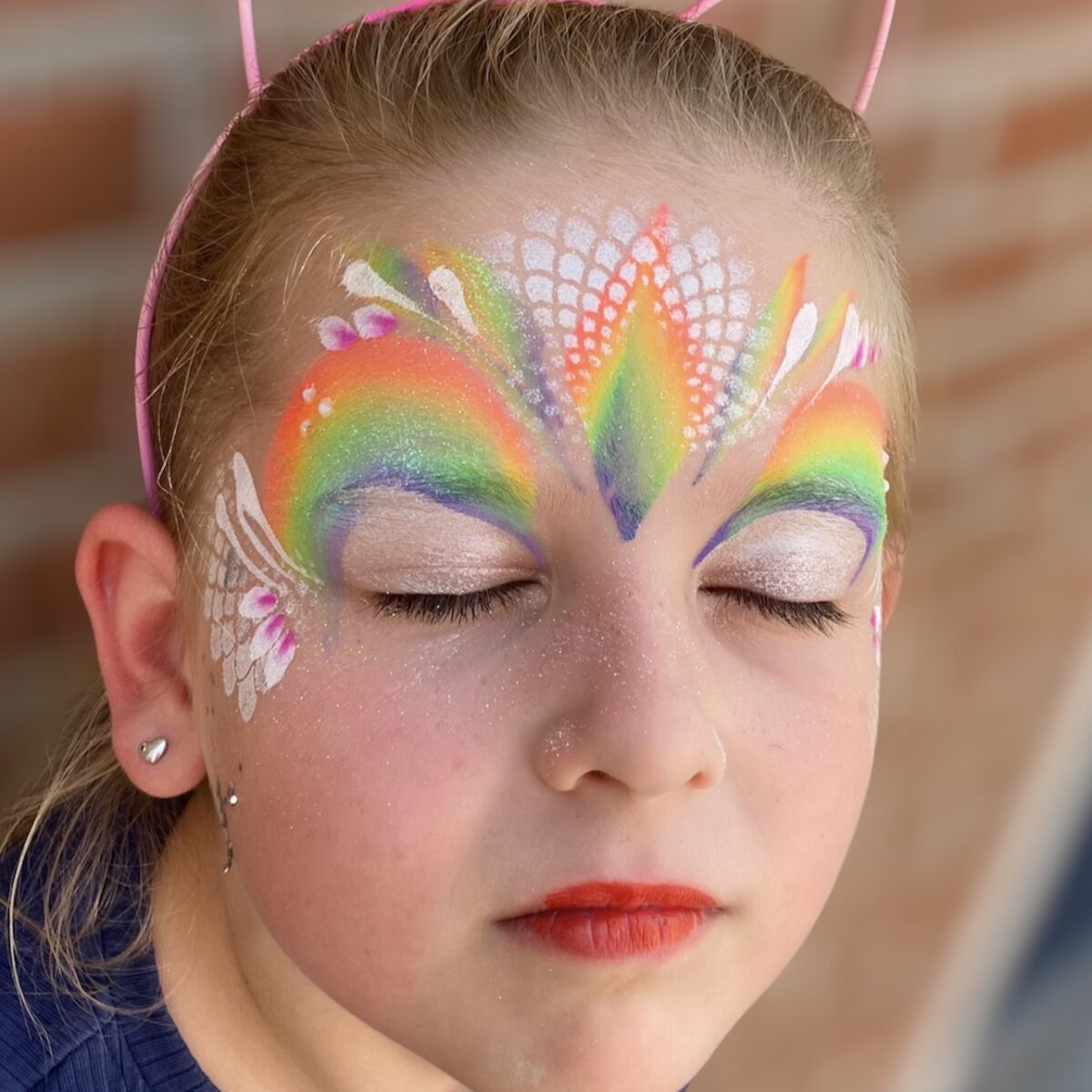 regenboog schminken