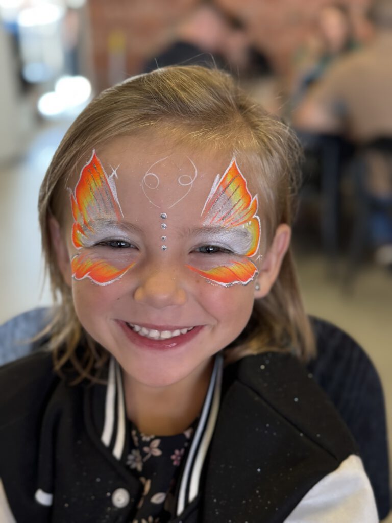 vlinder schminken