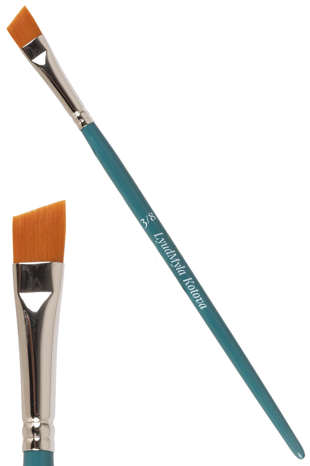 Lyudmyla Angular Brush sharp 3/8 inch