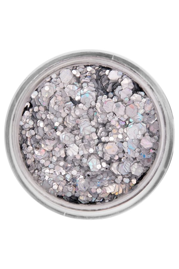 PXP pressed chunky glitter cream silver lining 10 ml