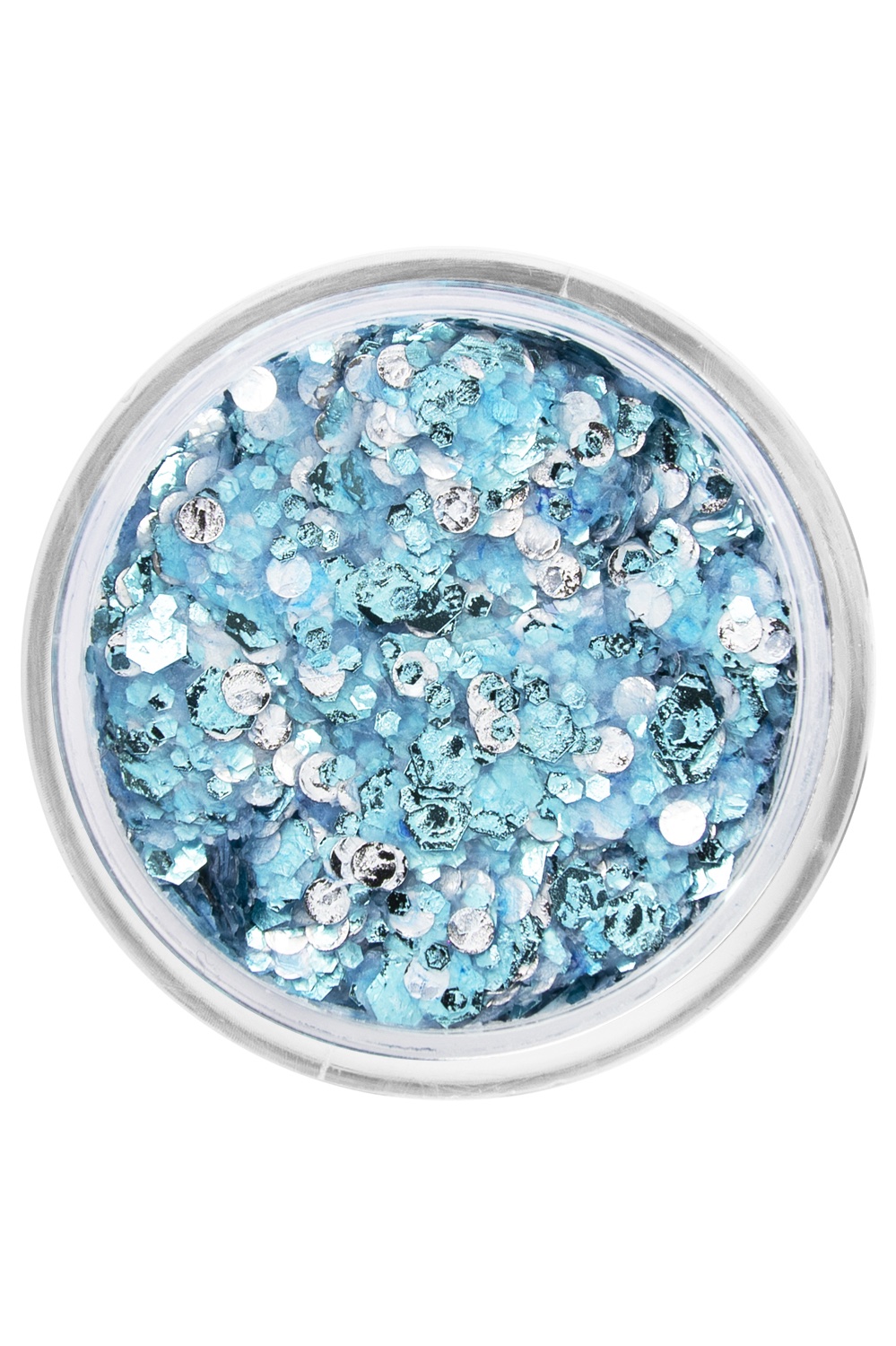 PXP pressed chunky glitters cream heavenly blue 10 ml