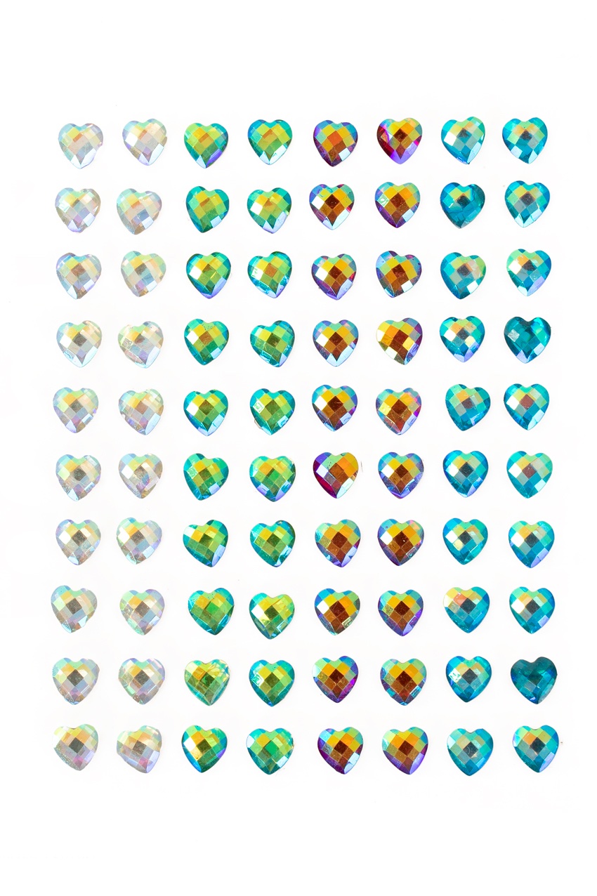 PXP decoratiestickers hartjes