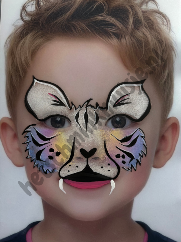 Tijger schminken