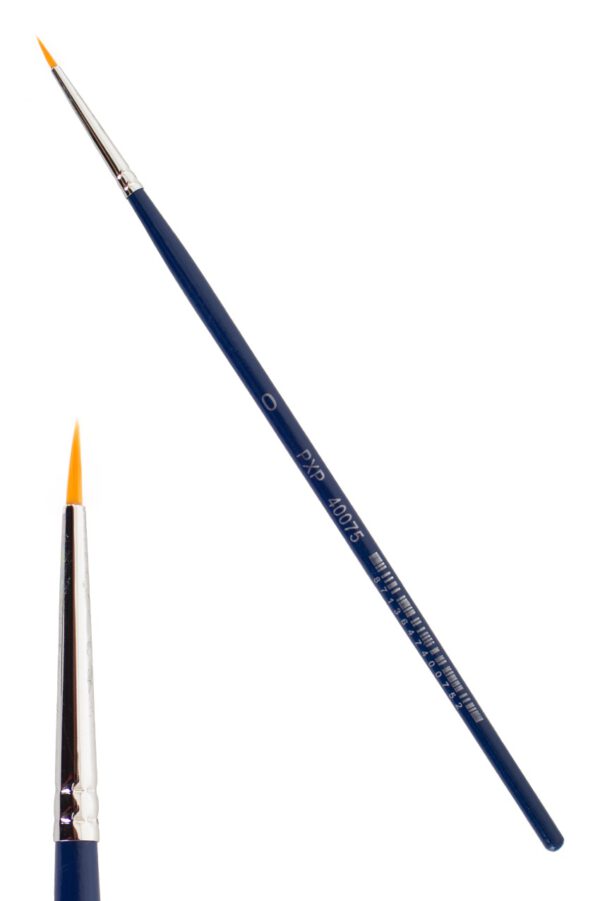 PXP penseel spits nr. 0 mt. Ø 0.5 mm