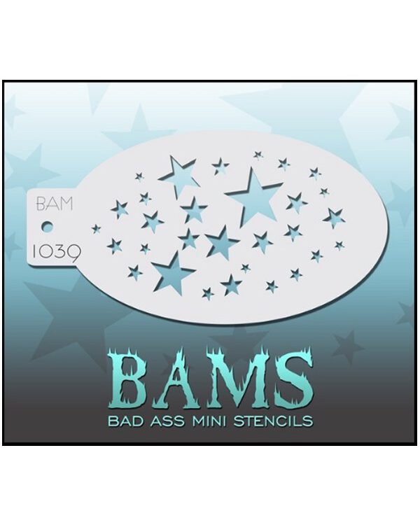 Bad Ass BAM stencil sterren