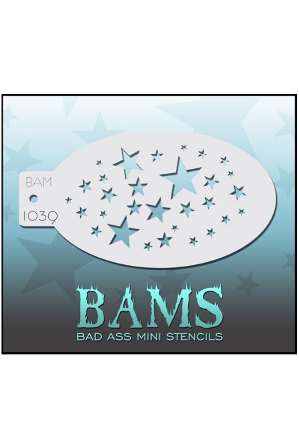 Bad Ass BAM stencil sterren