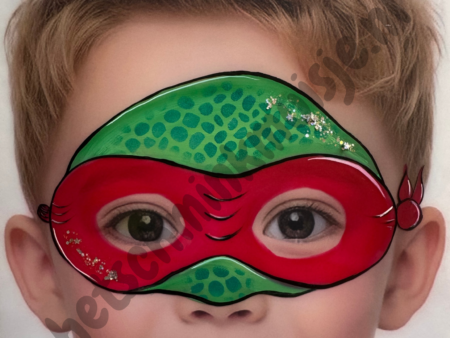 Ninja Turtle schminken