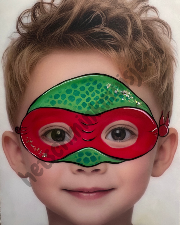 Ninja Turtle schminken
