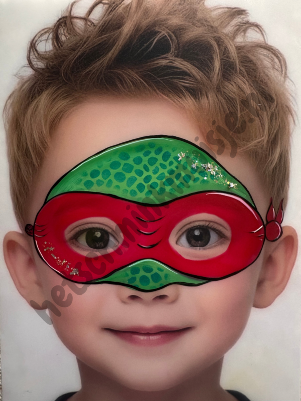 Ninja Turtle schminken