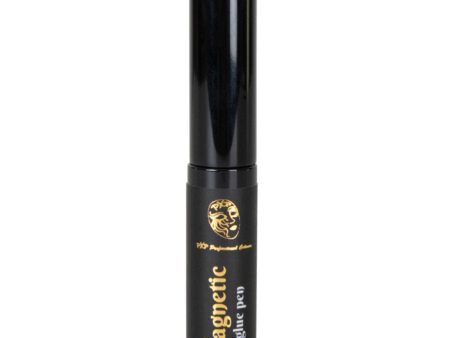 PXP 2 in 1 zwarte eyeliner magnetische wimperlijm 5 ml fles met kwastje.